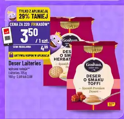 Polomarket Deser Laiteries o smaku herbaty i toffi Goshua oferta