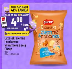 Polomarket Orzeszki ziemne i nerkowce w karmelu z solą Chrup oferta