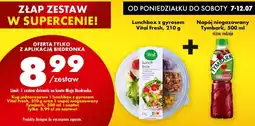 Biedronka Lunchbox z gyrosem + napój Tymbark Vital Fresh oferta