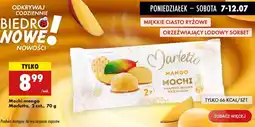Biedronka Lody Mochi mango Marletto oferta