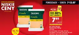 Biedronka Ser żółty Gouda Światowid oferta