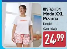 ALDI UP2FASHION Moda XXL Piżama oferta