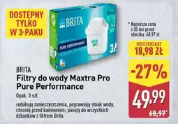 ALDI BRITA Filtry do wody Maxtra Pro Pure Performance oferta