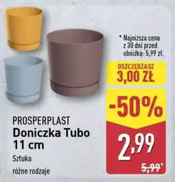 ALDI PROSPERPLAST Doniczka Tubo 11 cm oferta
