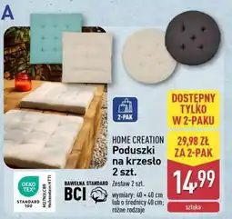 ALDI HOME CREATION Poduszki na krzesło 2 szt oferta