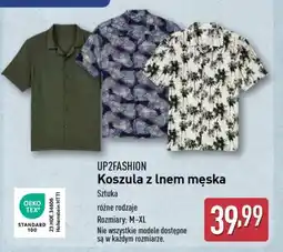 ALDI UP2FASHION Koszula z lnem męska oferta
