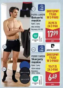 ALDI PIERRE CARDIN Bokserki męskie oferta