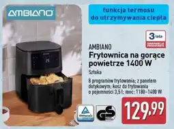 ALDI AMBIA Frytownica na gorące powietrze 1400 W oferta