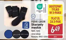 ALDI PIERRE CARDIN Skarpety męskie oferta