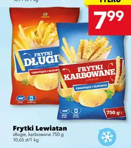 Lewiatan Frytki Lewiatan długie, karbowane oferta