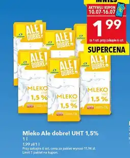 Lewiatan Mleko UHT Ale dobre! 1,5% oferta