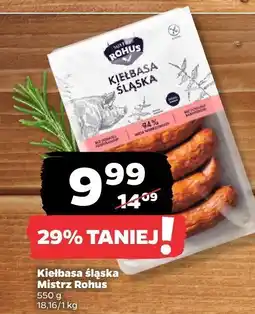 Netto Kiełbasa śląska Mistrz Rohus oferta
