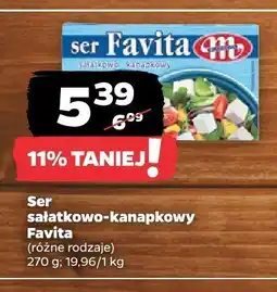 Netto Ser sałatkowo-kanapkowy Favita oferta