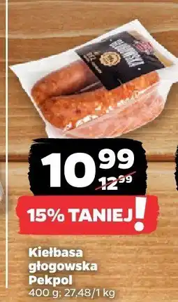 Netto Kiełbasa sipgowska Pekpol oferta