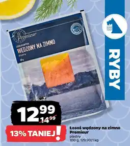 Netto Łosoś wędzony na zimno Premieur plastry oferta