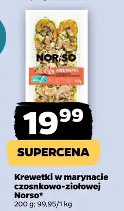 Netto Krewetki w marynacie czosnkowo-ziołowej Norso oferta