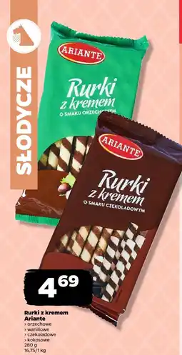 Netto Rurki z kremem Ariante oferta
