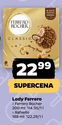 Netto Lody Ferrero Ferrero Rocher oferta