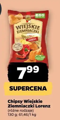Netto Chipsy Wiejskie Ziemniaczki Lorenz oferta