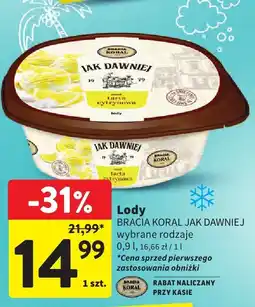 Intermarche Lody Bracia Koral Jak Dawniej oferta
