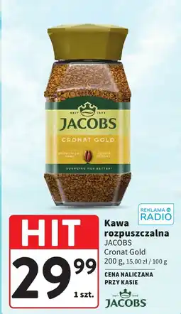 Intermarche Kawa rozpuszczalna Jacobs Cronat Gold oferta