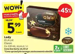 Intermarche Lody Classic O LA LA! oferta