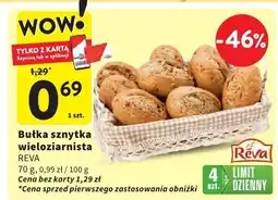 Intermarche Bułka sznytka wieloziarnista Reva oferta