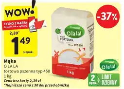 Intermarche Mąka tortowa pszenna typ 450 O LA LA oferta
