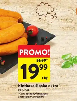 Intermarche Kiełbasa śląska extra Pekpol oferta