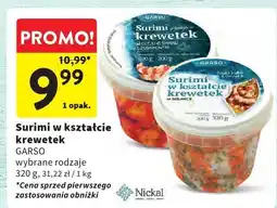 Intermarche Surimi w kształcie krewetek Garso oferta