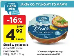 Intermarche Śledź w galarecie Z Jezior i Mórz oferta