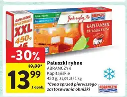 Intermarche Paluszki rybne Abramczyk oferta
