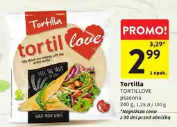 Intermarche Tortilla TORTILLOVE pszenna oferta