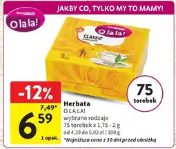 Intermarche Herbata O la la! Classic oferta