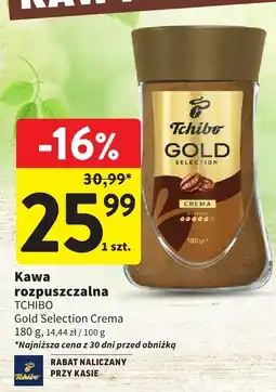 Intermarche Kawa rozpuszczalna Tchibo Gold Selection Crema oferta