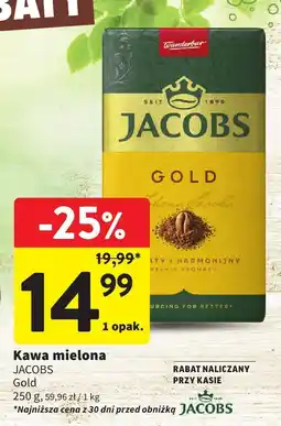 Intermarche Kawa mielona Jacobs Gold oferta