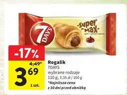 Intermarche Rogalik 7DAYS różne rodzaje oferta