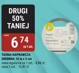 bi1 TAŚMA NAPRAWCZA SREBRNA 10 m x 5 cm oferta