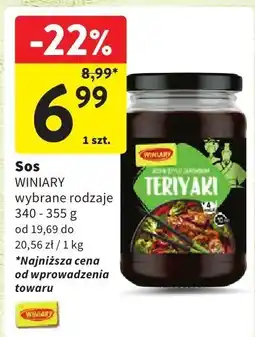 Intermarche Sos Winiary Teriyaki oferta