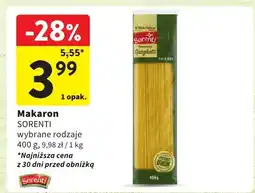 Intermarche Makaron Sorenti oferta