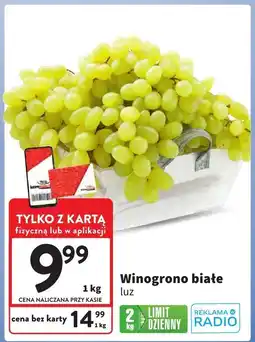 Intermarche Winogrono białe luz Intermarche oferta