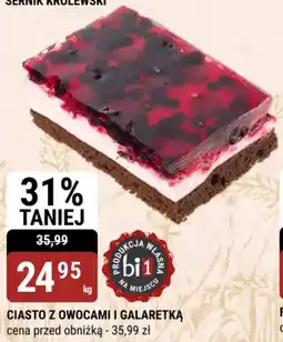 bi1 CIASTO Z OWOCAMI I GALARETKĄ oferta