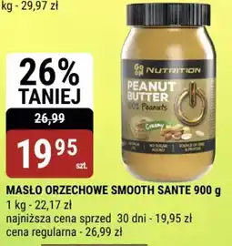 bi1 MASŁO ORZECHOWE SMOOTH SANTE oferta