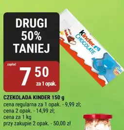 bi1 CZEKOLADA KINDER 150 g oferta