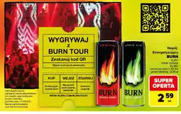 Carrefour Napój apple kiwi Burn oferta
