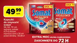 Carrefour Tabletki do zmywarki regular Somat Excellence 4In1 oferta