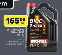 Carrefour Olej silnikowy 8100 x-cess 5w40 Motul oferta