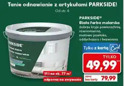 Kaufland PARKSIDE Biała farba malarska oferta