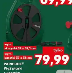 Kaufland PARKSIDE Wąż płaski z kasetką oferta