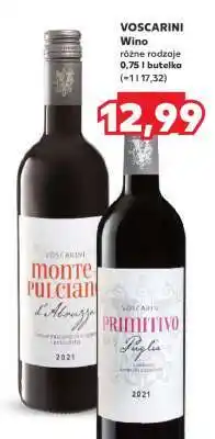 Kaufland VOSCARINI Wino różne rodzaje oferta